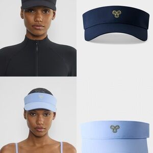 Aritzia Navy and Light Blue Visors